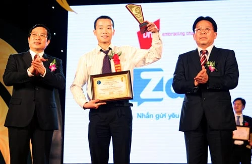 Ứng dụng nhắn tin miễn phí Zalo đoạt giải thưởng Sao Khuê 2013