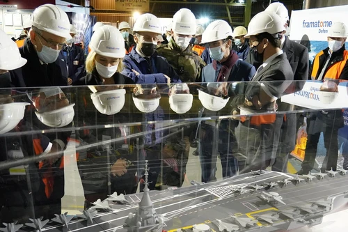 Pháp đóng tàu sân bay hạt nhân mới, thay thế soái hạm Charles de Gaulle 