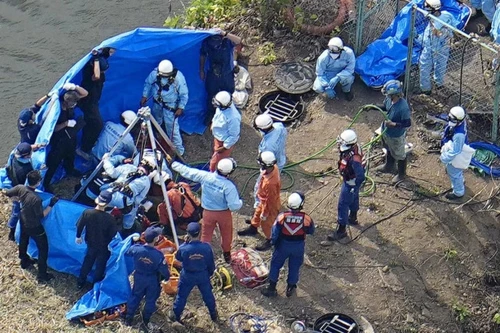 Nguyên nhân khiến 4 công nhân tử vong khi rơi xuống hố ga ở Nhật Bản 