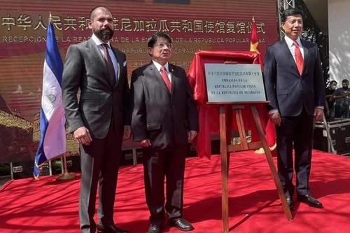 Trung Quốc mở lại Đại sứ quán ở Nicaragua 