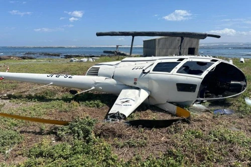 Tai nạn trực thăng ở Nam Phi, lỗi do... chim cánh cụt