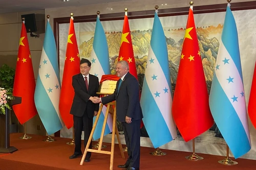 Honduras khánh thành Đại sứ quán ở Bắc Kinh sau khi cắt quan hệ với Đài Loan