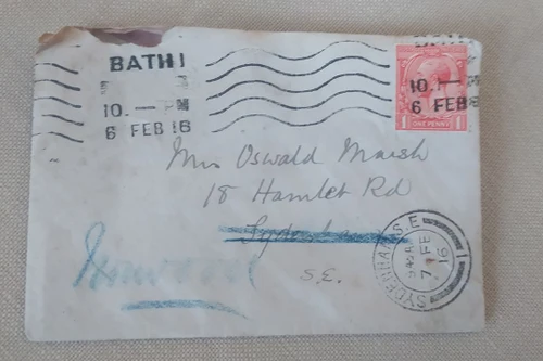 Bức thư gửi hơn 1 thế kỷ mới đến được địa chỉ