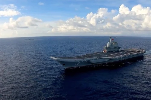 Tàu sân bay Sơn Đông của Trung Quốc lần đầu xuất hiện ở Thái Bình Dương