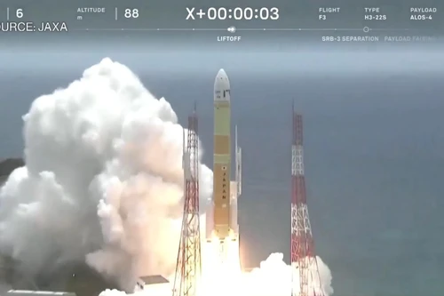 Nhật Bản phóng thành công tên lửa H3 đưa vệ tinh quan sát Trái đất lên quỹ đạo
