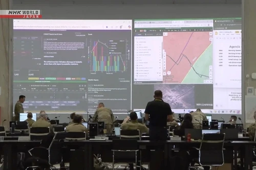 Bên trong trung tâm giám sát ngừng bắn ở Dải Gaza