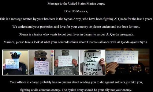 "Quân đội điện tử Syria" tấn công trang mạng Thủy quân lục chiến Mỹ