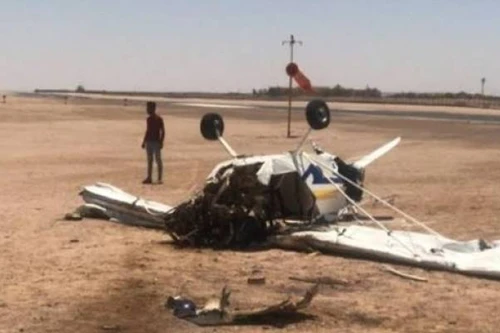 Máy bay quân sự Ai Cập rơi, toàn bộ phi hành đoàn thiệt mạng
