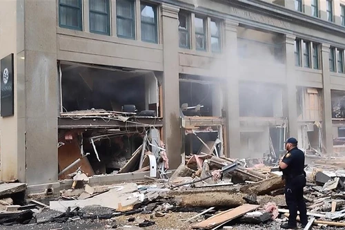 Nổ lớn tại khách sạn ở Mỹ, ít nhất 21 người bị thương