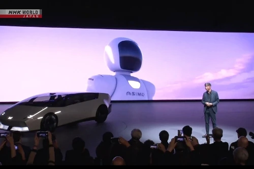 Honda sẽ trình làng xe ô tô điện mới có hệ điều hành ASIMO