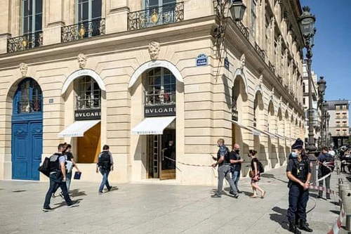 Cướp trang sức trị giá 10 triệu euro giữa ban ngày ở trung tâm Paris