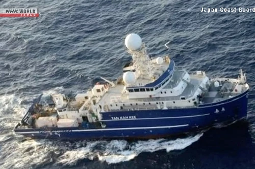 Tàu khảo sát Trung Quốc bị cáo buộc hoạt động trái phép trong Vùng đặc quyền kinh tế của Nhật Bản