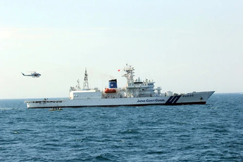 Cảnh sát biển Việt Nam và lực lượng bảo vệ bờ biển Nhật Bản luyện tập chung