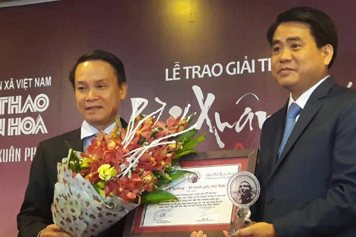 Chủ trương phát triển không gian xanh của thành phố Hà Nội giành giải "Ý tưởng"