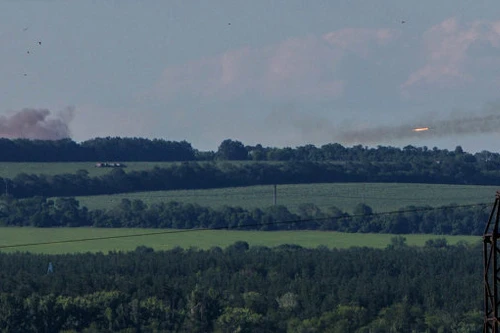 Ukraine: Quân chính phủ bắn 6 tên lửa Grad vào thành phố Horlivka