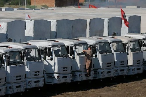 Ukraine đã chính thức công nhận hàng hóa viện trợ nhân đạo của Nga