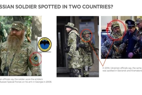 Những hình ảnh Mỹ-Ukraine tố đặc nhiệm Nga hoạt động bí mật Ukaine