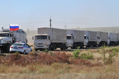 Nga gửi đoàn xe nhân đạo thứ 3 tới miền đông Ukraine