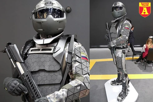 Giật mình với bộ quân phục chiến binh tương lai của Nga