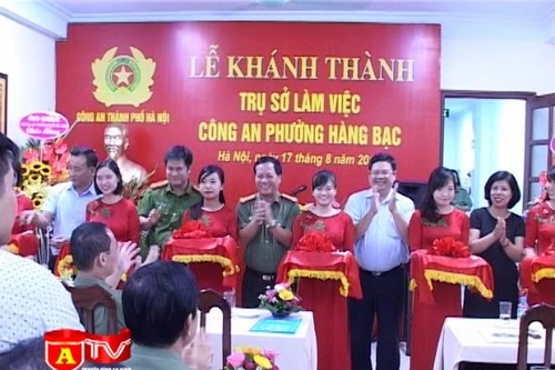 Khánh thành trụ sở CAP Hàng Bạc, quận Hoàn Kiếm