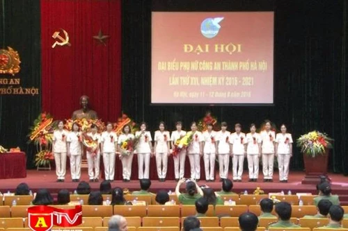 Đại hội phụ nữ CATP Hà Nội nhiệm kỳ 2016 – 2021