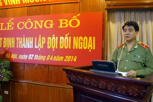 Ngày 2-4: Đội Đối ngoại - Văn phòng CATP chính thức hoạt động