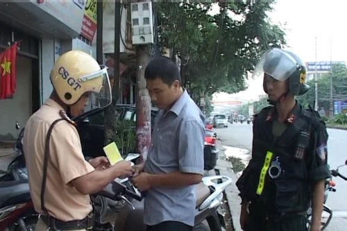 Tăng cường đảm bảo giao thông trật tự địa bàn TP.Việt Trì