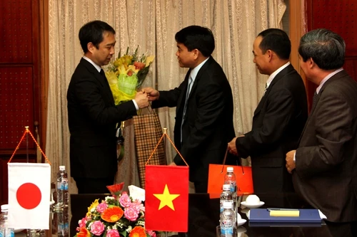 Giám đốc CATP Hà Nội thân mật tiếp Bí thư thứ hai Đại sứ quán Nhật Bản