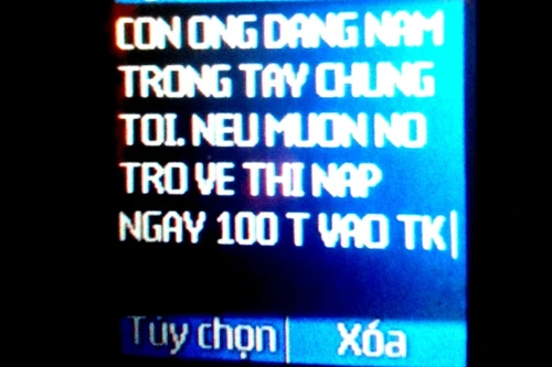 Đe dọa tống tiền qua điện thoại