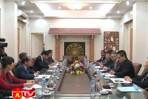 Thứ trưởng Bộ Công an Tô Lâm tiếp Phó Chủ tịch tập đoàn Microsoft