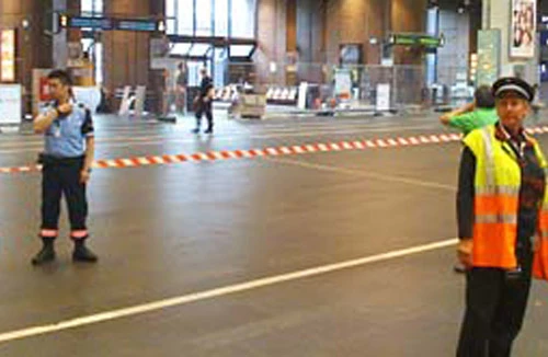 Va li khả nghi ở nhà ga trung tâm Thủ đô Na Uy