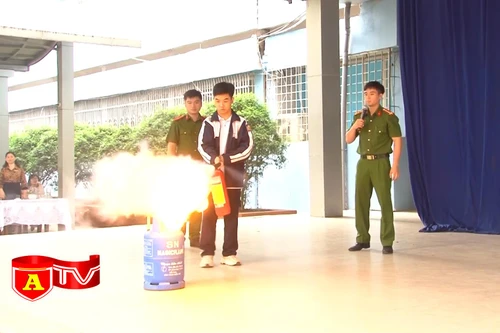 Đẩy mạnh tuyên truyền PCCC trong trường học