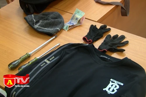 CAQ Cầu Giấy bắt giữ siêu trộm gây ra gần chục vụ đột nhập nhà dân