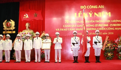 Cục CSGT kỷ niệm 70 năm Ngày truyền thống và đón nhận Huân chương Chiến công hạng Nhất