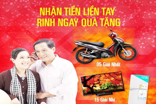 Agribank triển khai chương trình khuyến mãi dành cho khách hàng nhận kiều hối