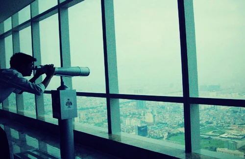 Ngắm toàn cảnh Hà Nội từ độ cao 346m