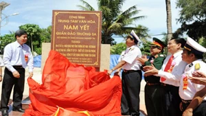 Khánh thành Trung tâm Văn hóa đảo Nam Yết