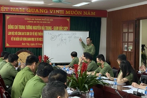Công an Hà Nội với những đột phá, chuyển biến tích cực trong công tác tổ chức, cán bộ