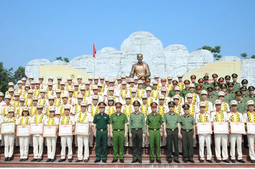 Công an tỉnh Bắc Giang tuyên dương 75 gương điển hình tiên tiến