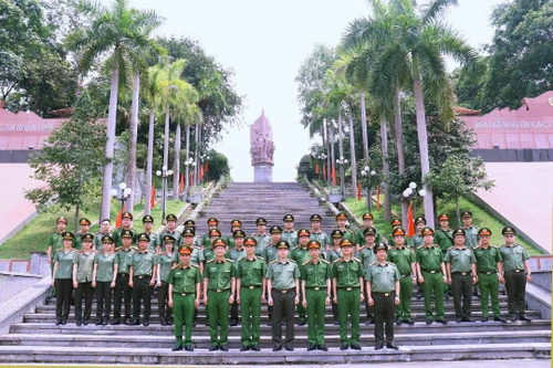 Hoạt động ý nghĩa của Cụm thi đua số 8 - Công an Hà Nội