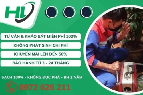 Đơn vị thông tắc cống chuyên nghiệp tại Hà Nội - Công ty Hoàng Long