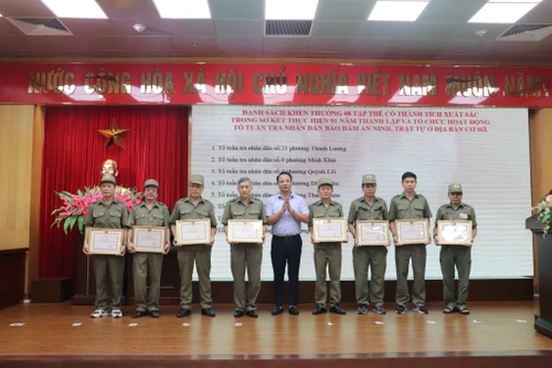 Nhân dân cung cấp 12.958 tin báo tố giác tội phạm và liên quan đến ANTT