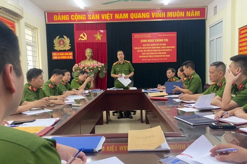 Chuyển biến tích cực và nâng cao hiệu quả các mặt công tác cùng mô hình ‘kiểu mẫu về an ninh trật tự - văn minh đô thị’