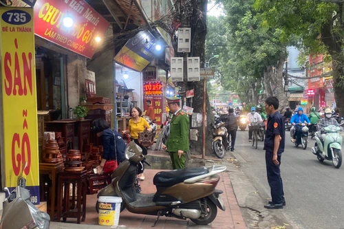 Những bước chuyển trật tự đô thị ở phường Thành Công 