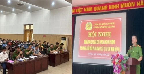 Nhiều kết quả tích cực trong thực hiện đơn vị điển hình, kiểu mẫu về an ninh, trật tự và văn minh đô thị