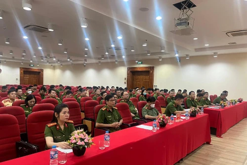 Công an Hà Nội khai giảng lớp bồi dưỡng nghiệp vụ khám nghiệm hiện trường 