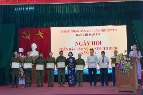 Ngày vui lớn của người dân thị trấn Phú Xuyên