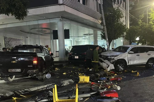 Hai ngày sau khi dùng 'nước vui', gã trai vẫn gây tai nạn nghiêm trọng