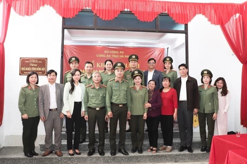 Nghĩa đồng đội của cán bộ, chiến sỹ Công an tỉnh Hà Nam