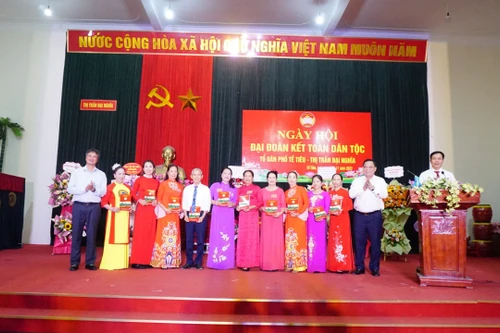 Giám đốc Công an Hà Nội tham dự Ngày hội lớn của bà con Tổ dân phố Tế Tiêu